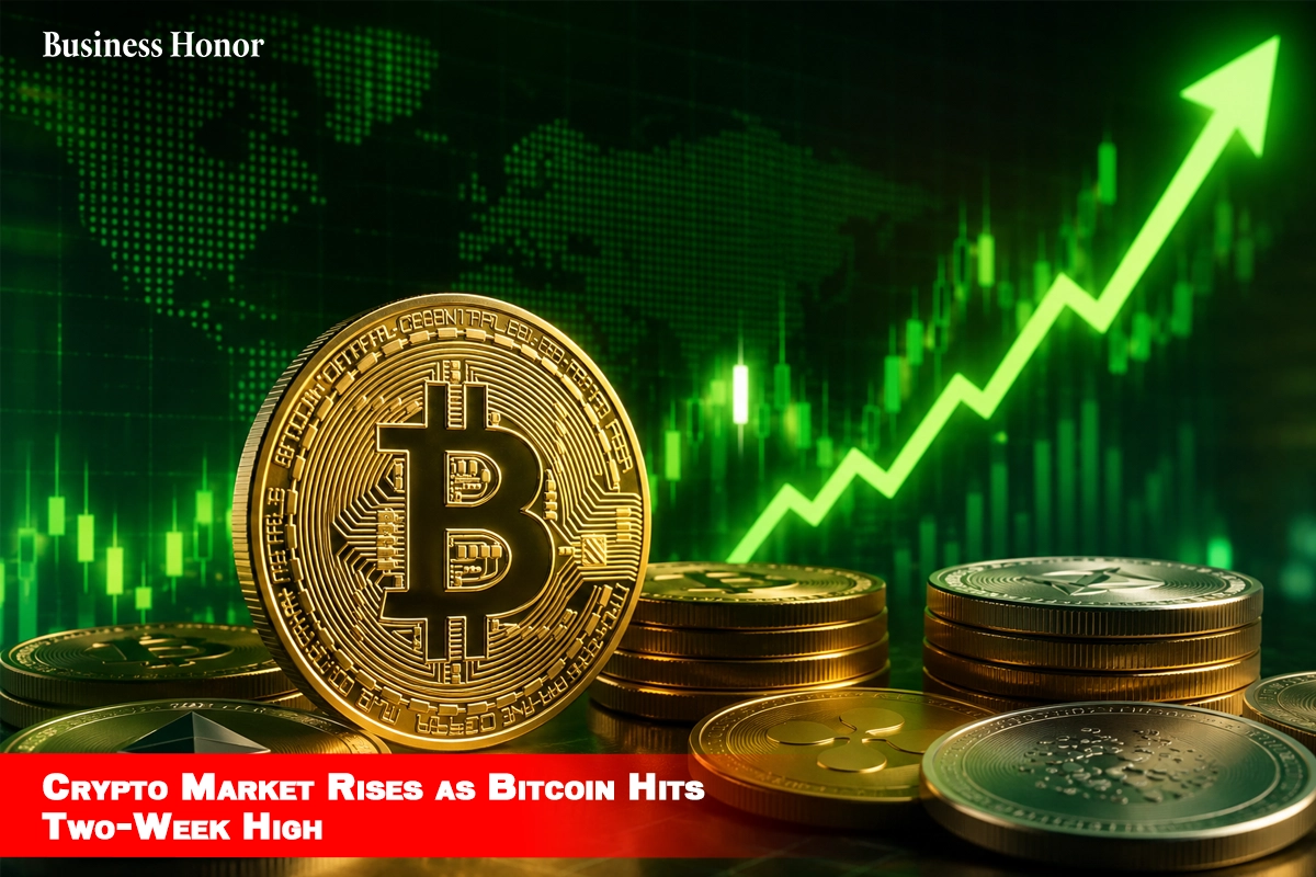  Crypto Market Rises as Bitcoin Hits Two-Week High 